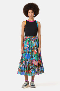 Gorman - Mariposa Glitter Party Skirt - print