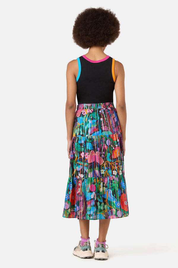 Gorman - Mariposa Glitter Party Skirt - print