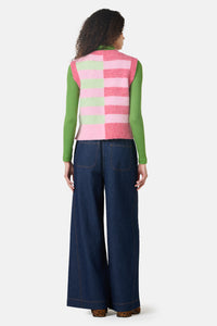 Gorman - Linea Stripe Alpaca Vest - stripe