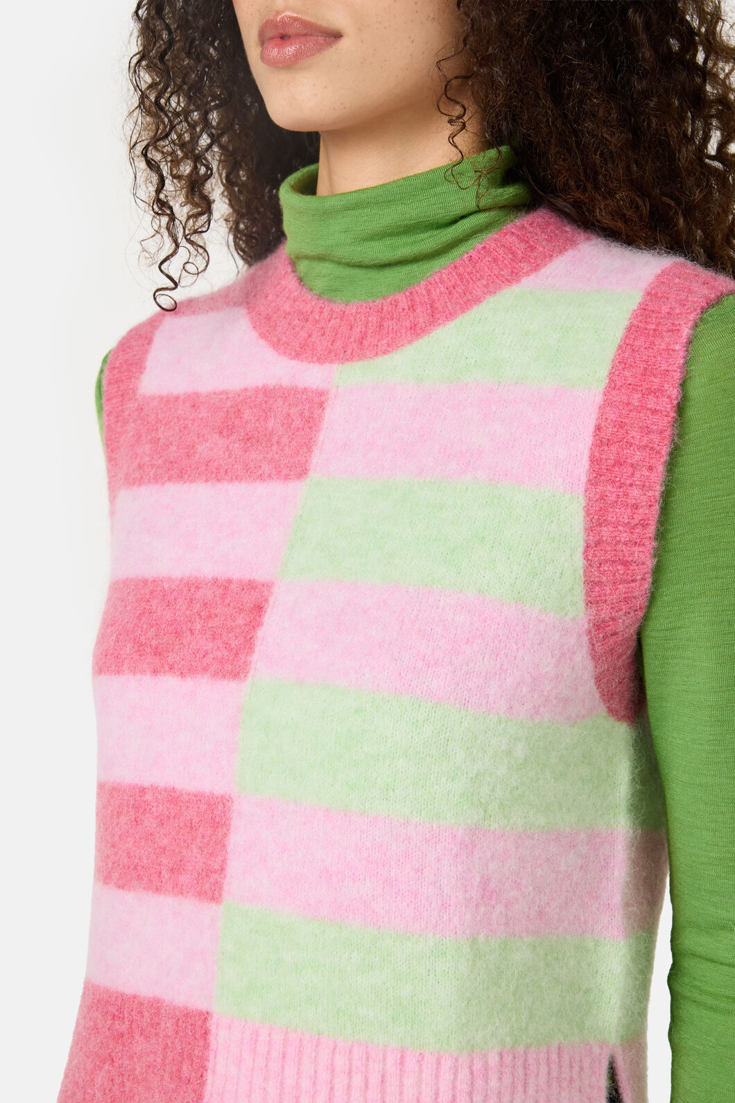 Gorman - Linea Stripe Alpaca Vest - stripe