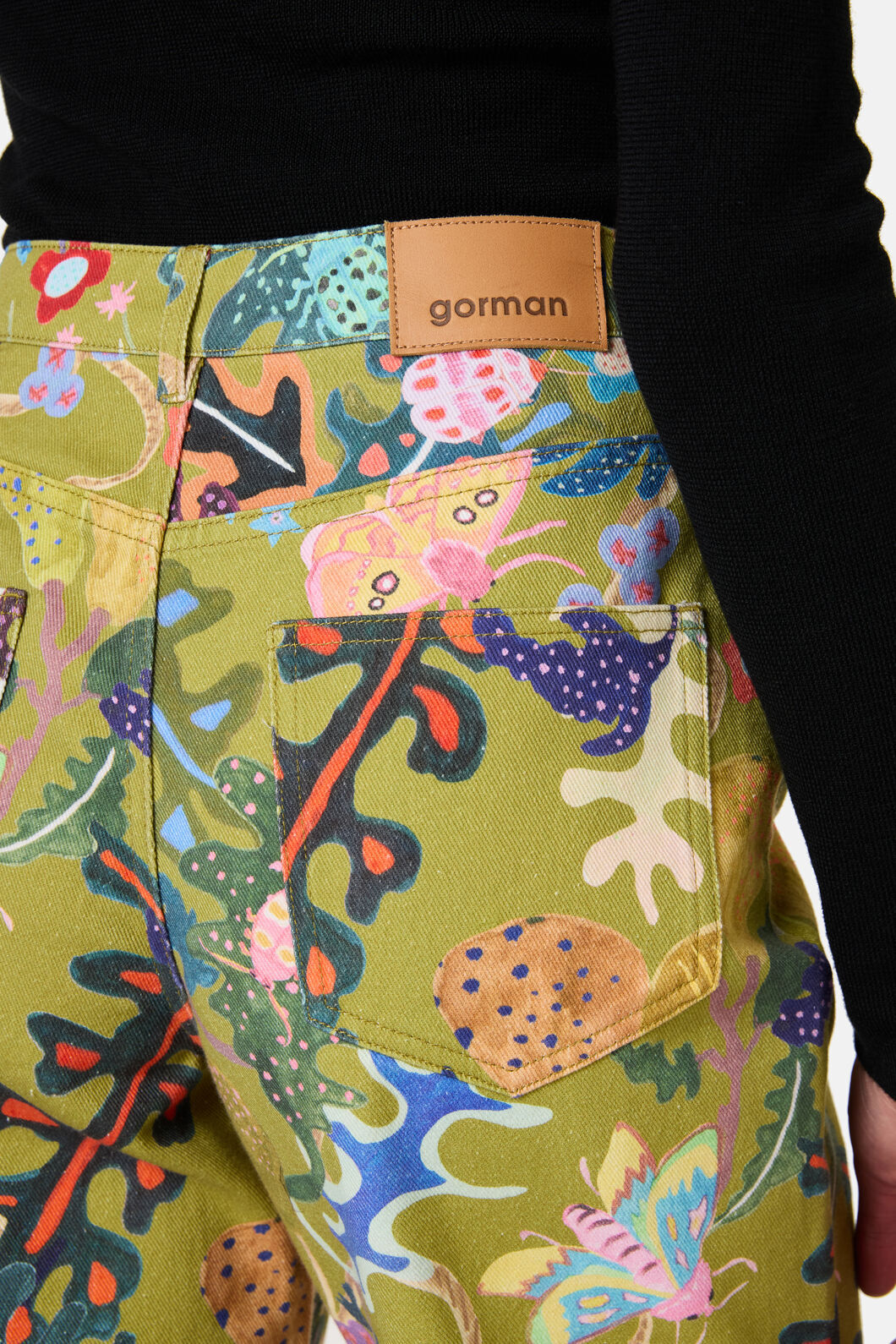 Gorman - Beetlemania Denim Jean - print