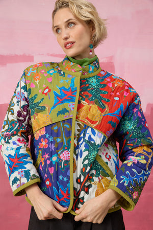 Gorman - Beetlemania Quilted Jacket - print