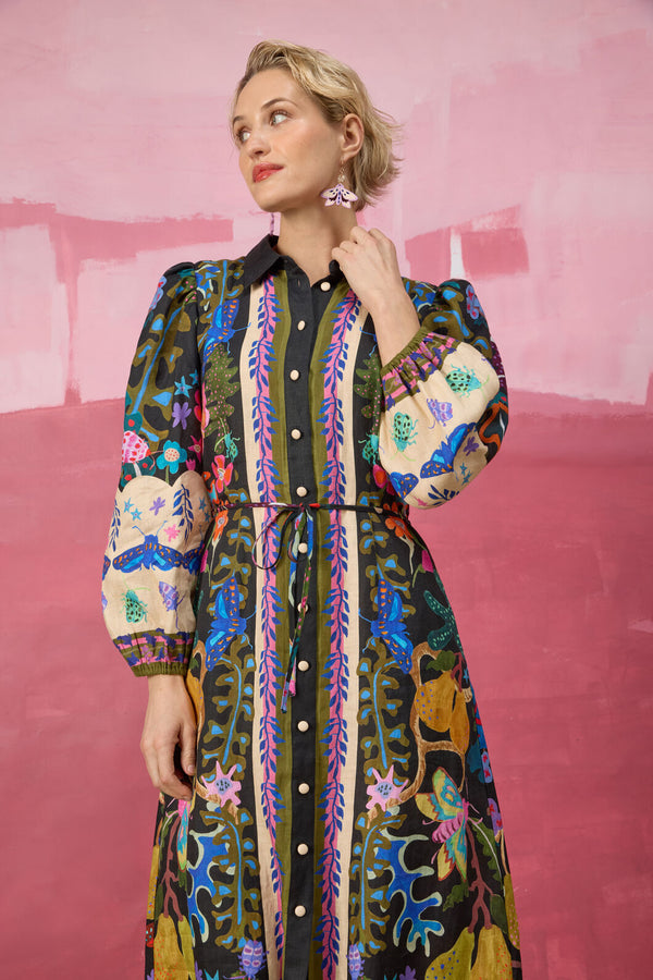 Gorman - Beetlemania Long Dress - print