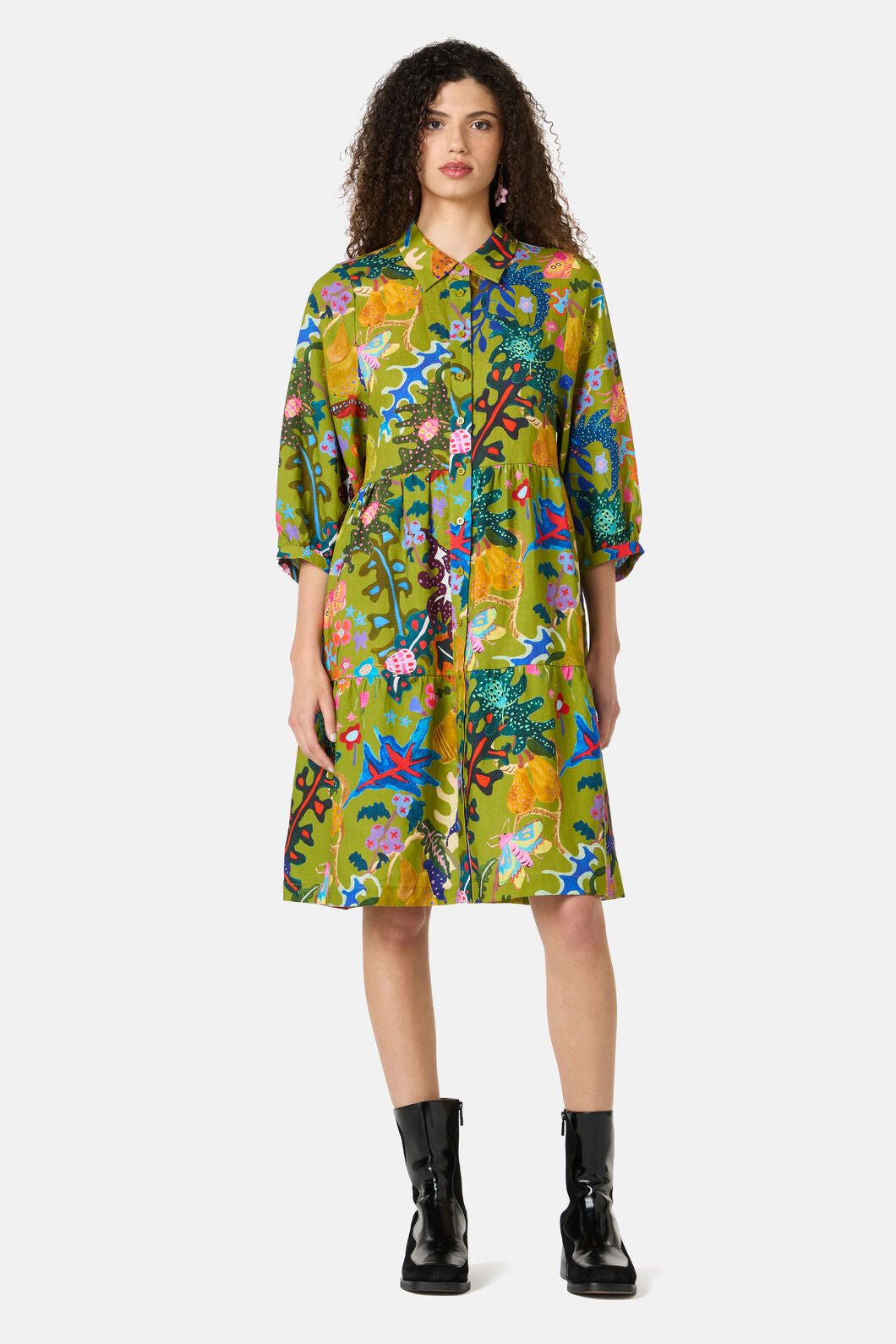 Gorman - Beetlemania Smock Dress - print