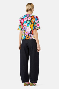 Gorman - Flower Meadow Print Relaxed Tee - print