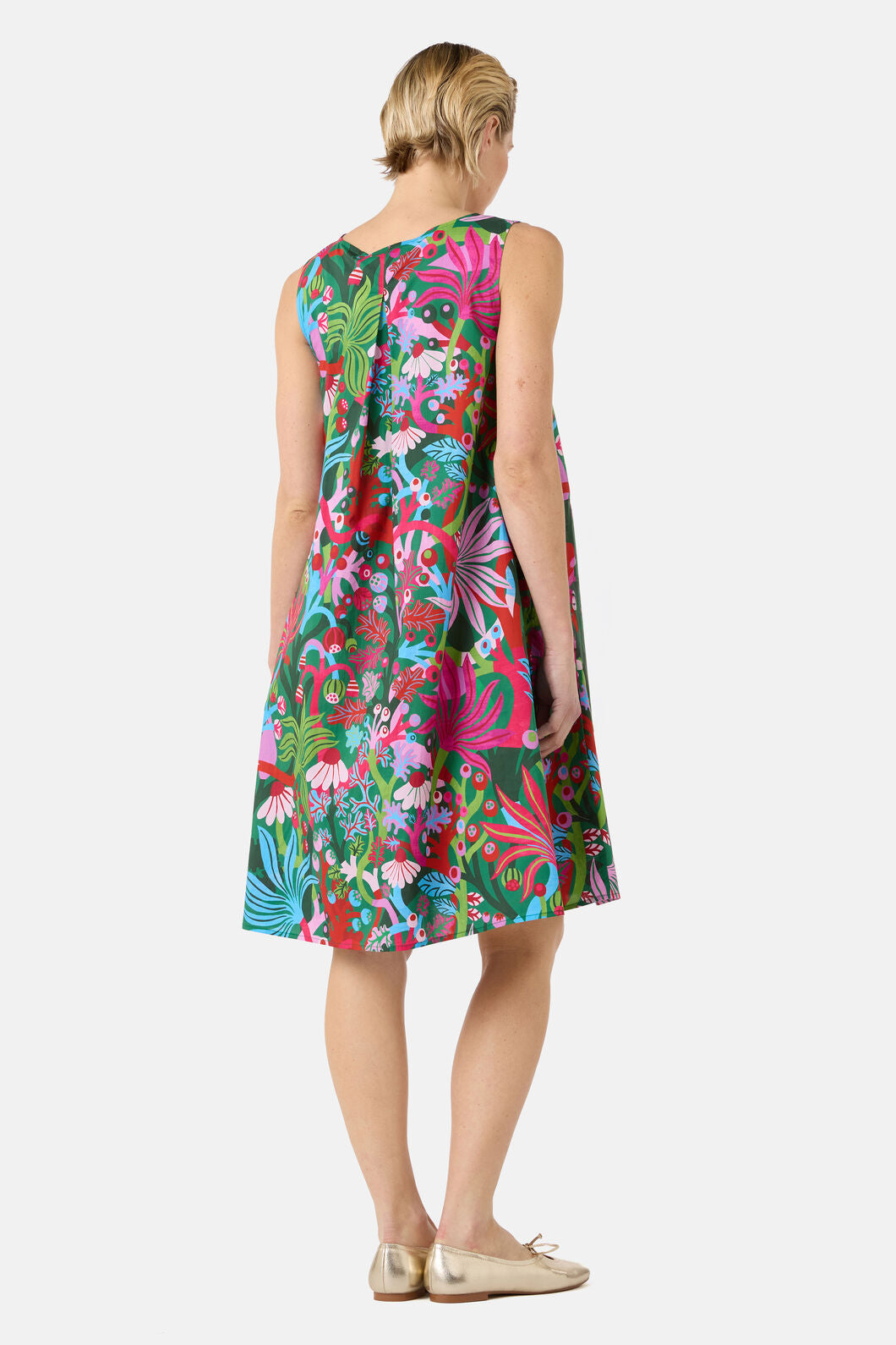 Gorman - Wild Garden Dahlia Dress - print