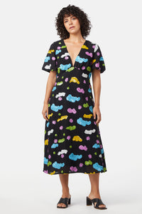 Gorman - Skyscape Sequinned Dress - multi