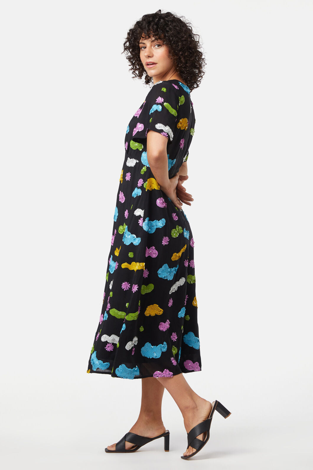 Gorman - Skyscape Sequinned Dress - multi
