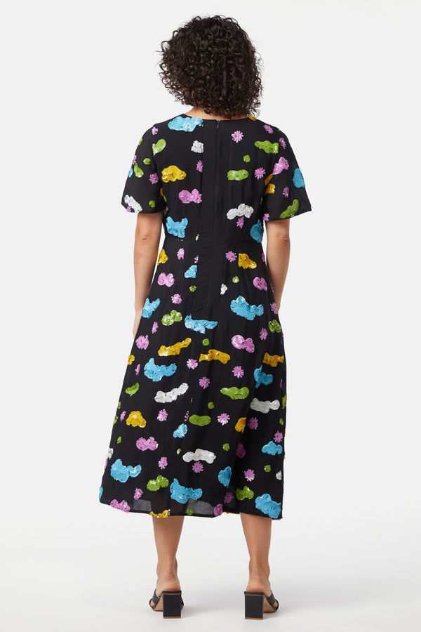 Gorman - Skyscape Sequinned Dress - multi