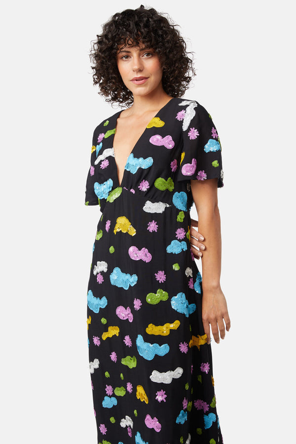 Gorman - Skyscape Sequinned Dress - multi