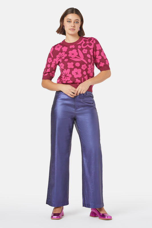 Gorman - Stencil Knit Top - multi