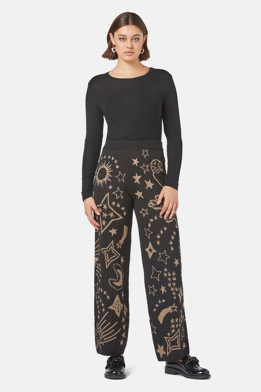 Gorman - Magic Place Knit Pant - black