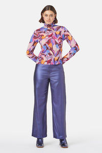 Gorman - Tender Tulips Polo Top - print