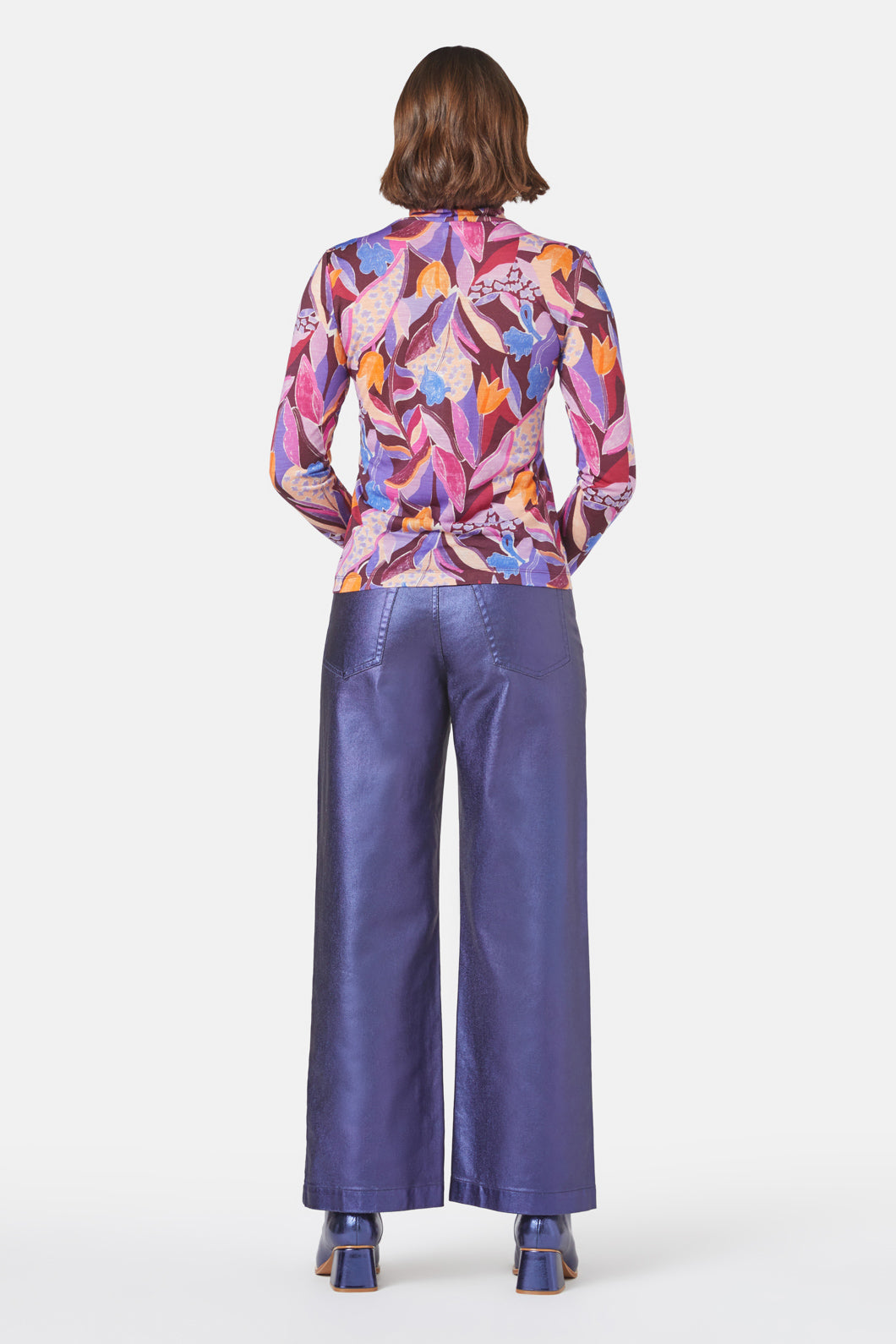 Gorman - Tender Tulips Polo Top - print