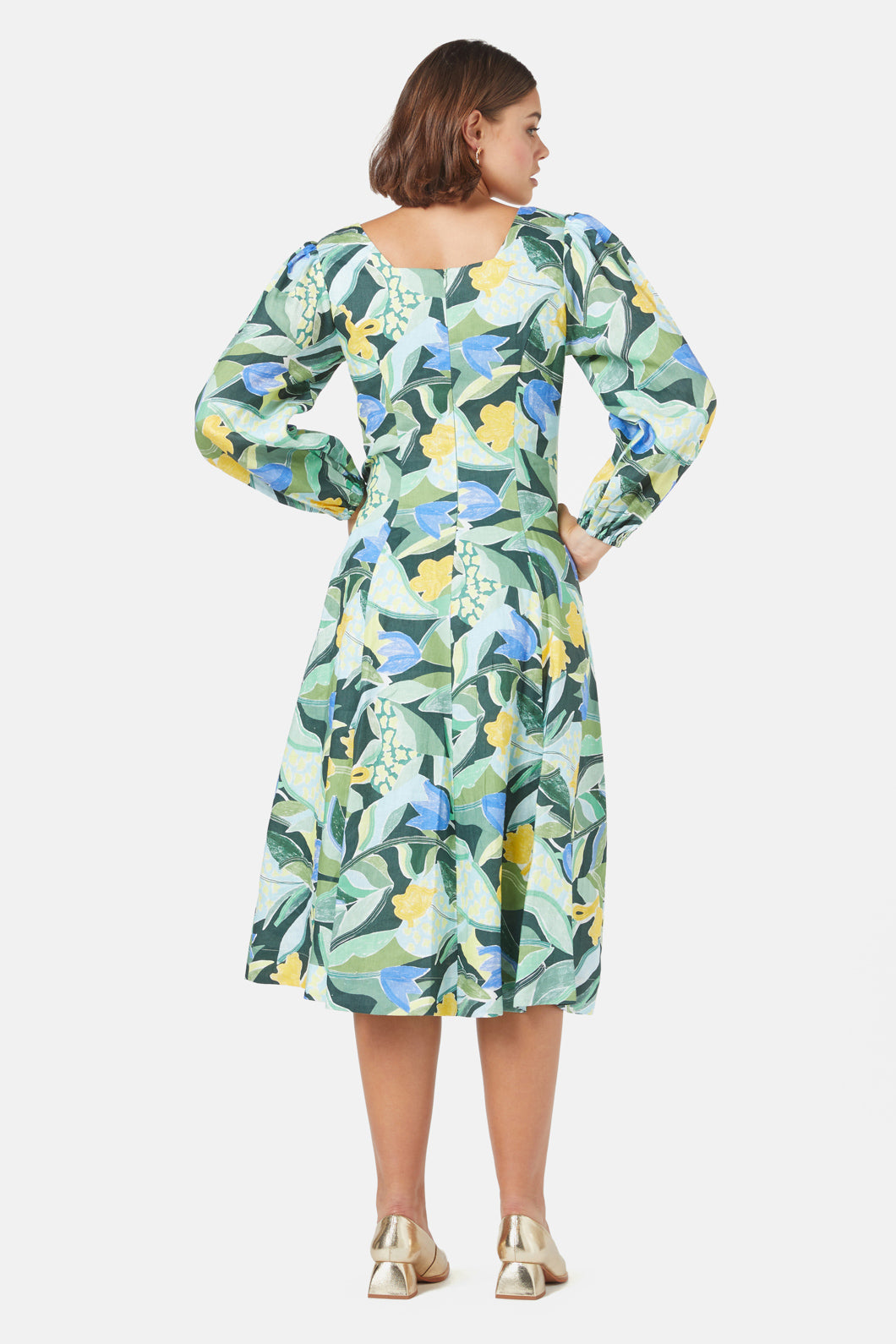 Gorman - Of The Valley Linen Dress - print
