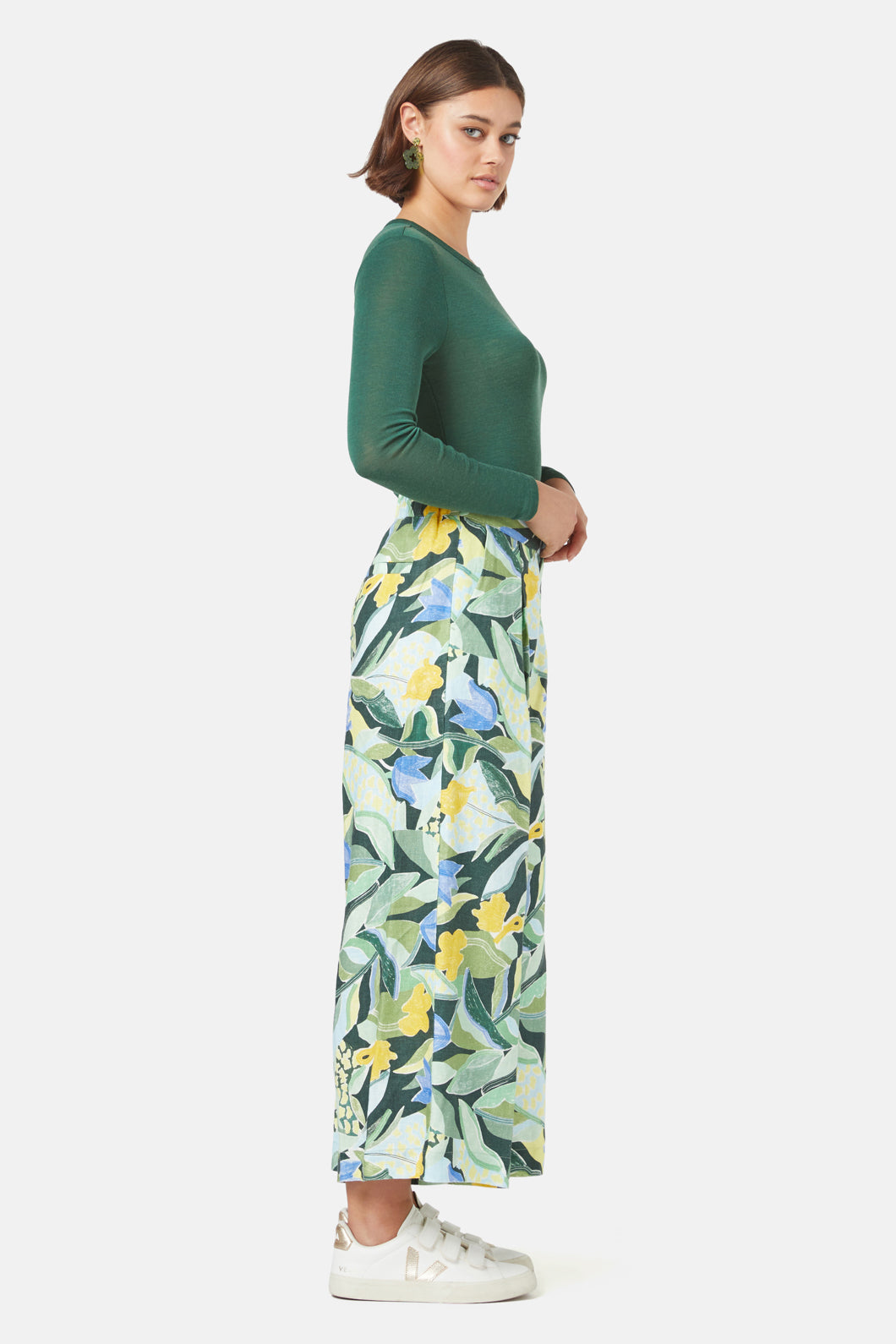 Gorman - Of The Valley Linen Pant - print