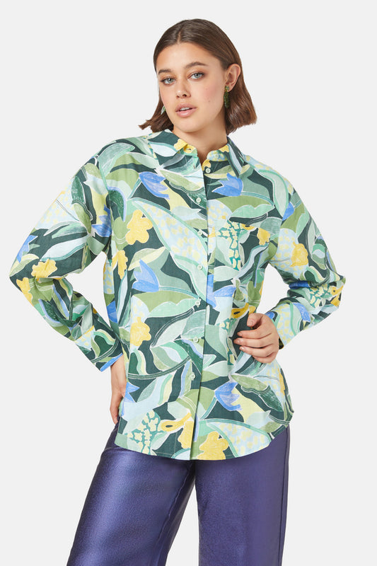 Gorman - Of The Valley Linen Shirt - print