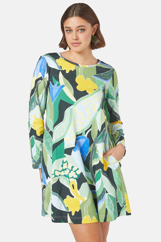 Gorman - Of The Valley Jersey Dress - print