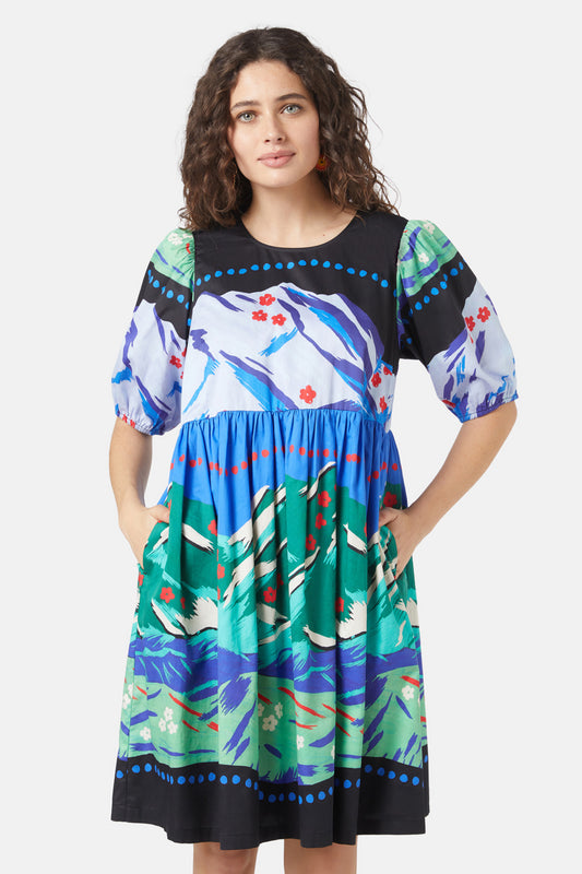 Gorman - Ranges Smock Dress - print