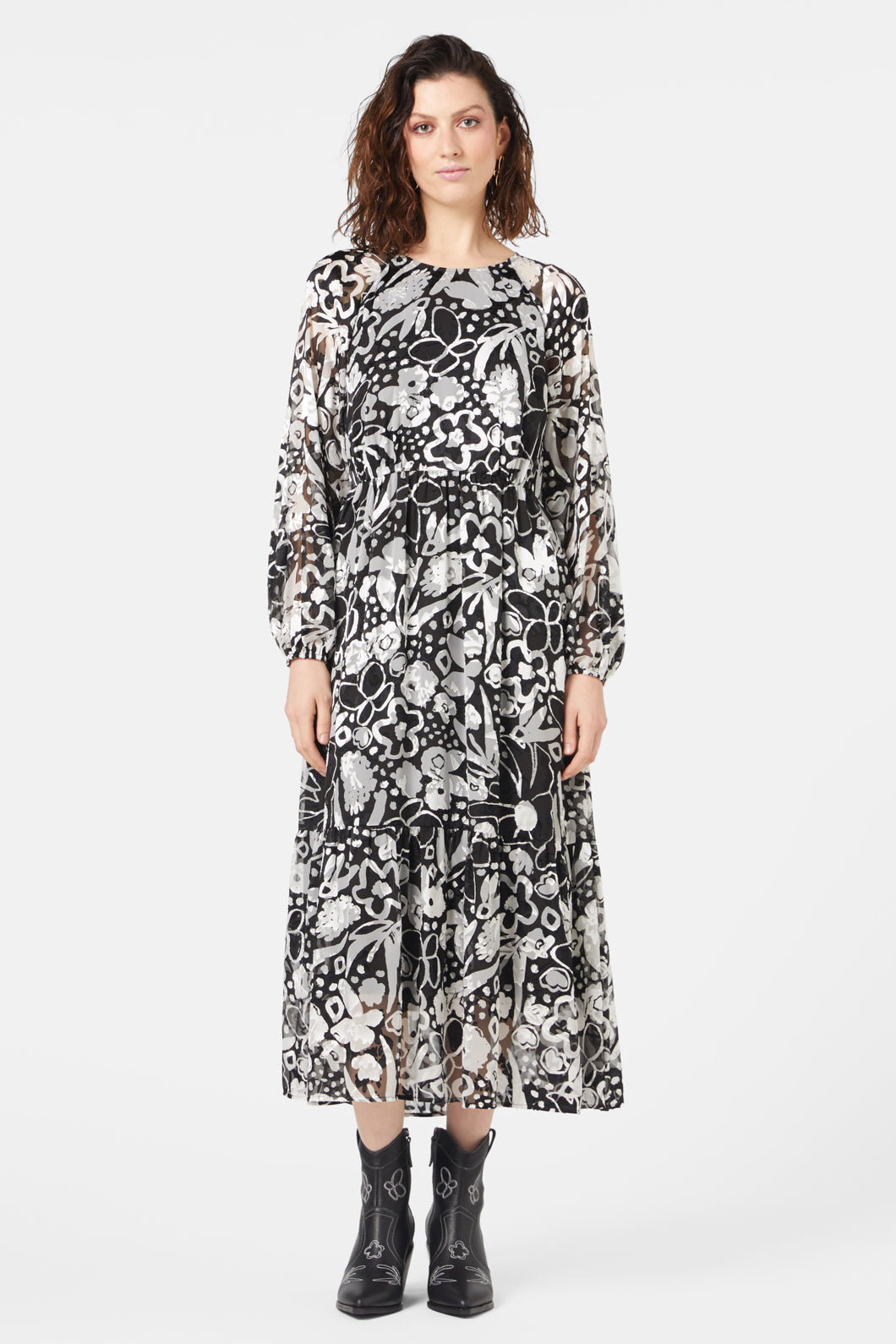 Gorman - Snow Day Tiered Dress - print