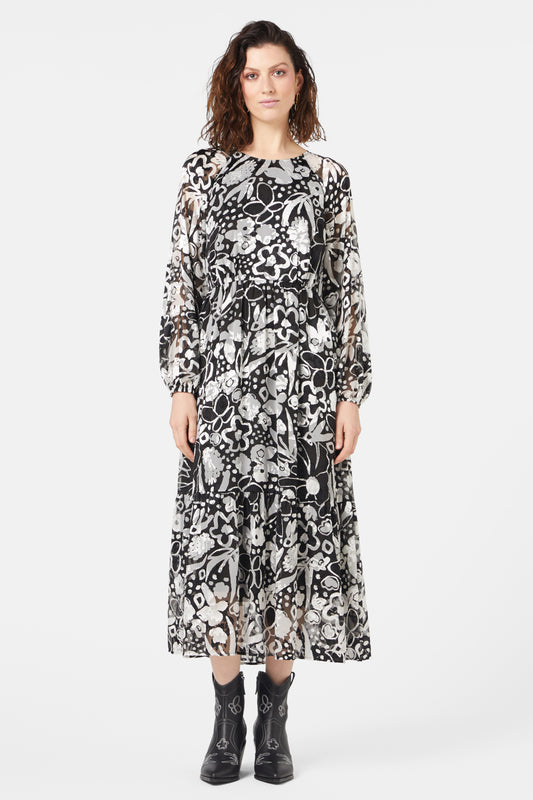 Gorman - Snow Day Tiered Dress - print