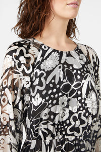 Gorman - Snow Day Tiered Dress - print
