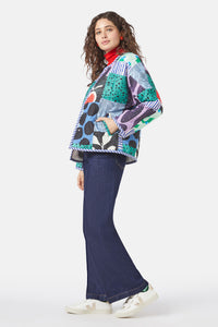 Gorman - Artists Patchwork Quilted Jacket - print