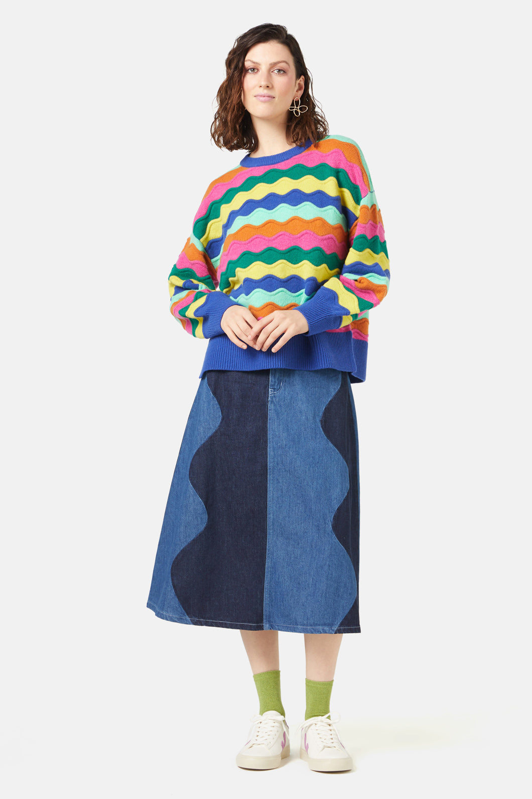Gorman - Catching Rainbows Jumper - stripe