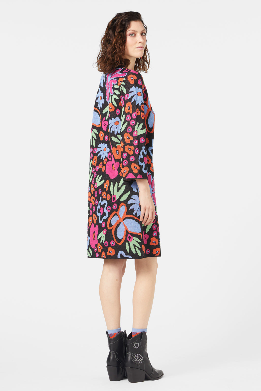 Gorman - Brushed Bouquet Knit Dress - multi