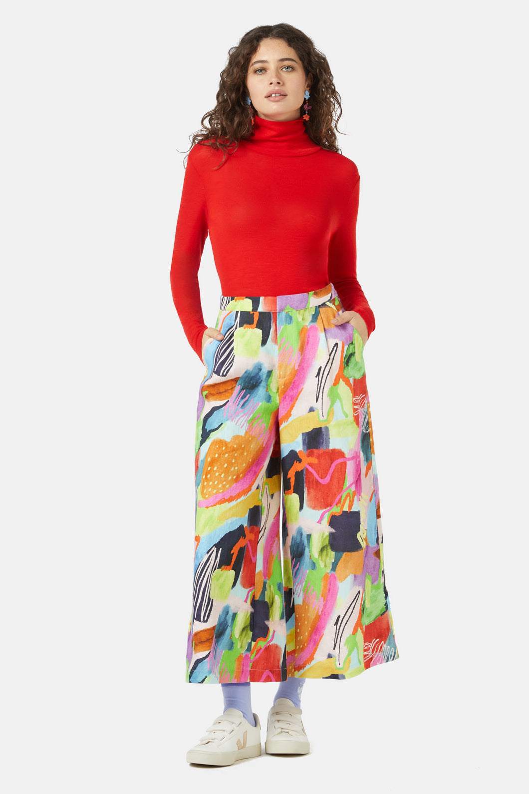 Gorman - Aerial Abstract Culotte - print