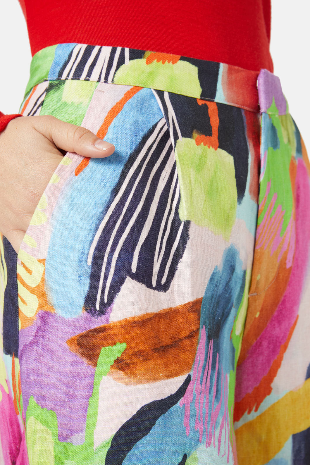 Gorman - Aerial Abstract Culotte - print