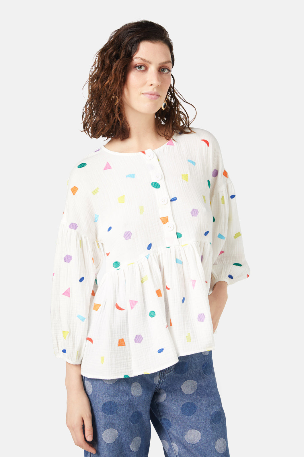 Gorman - Pinata Top - white