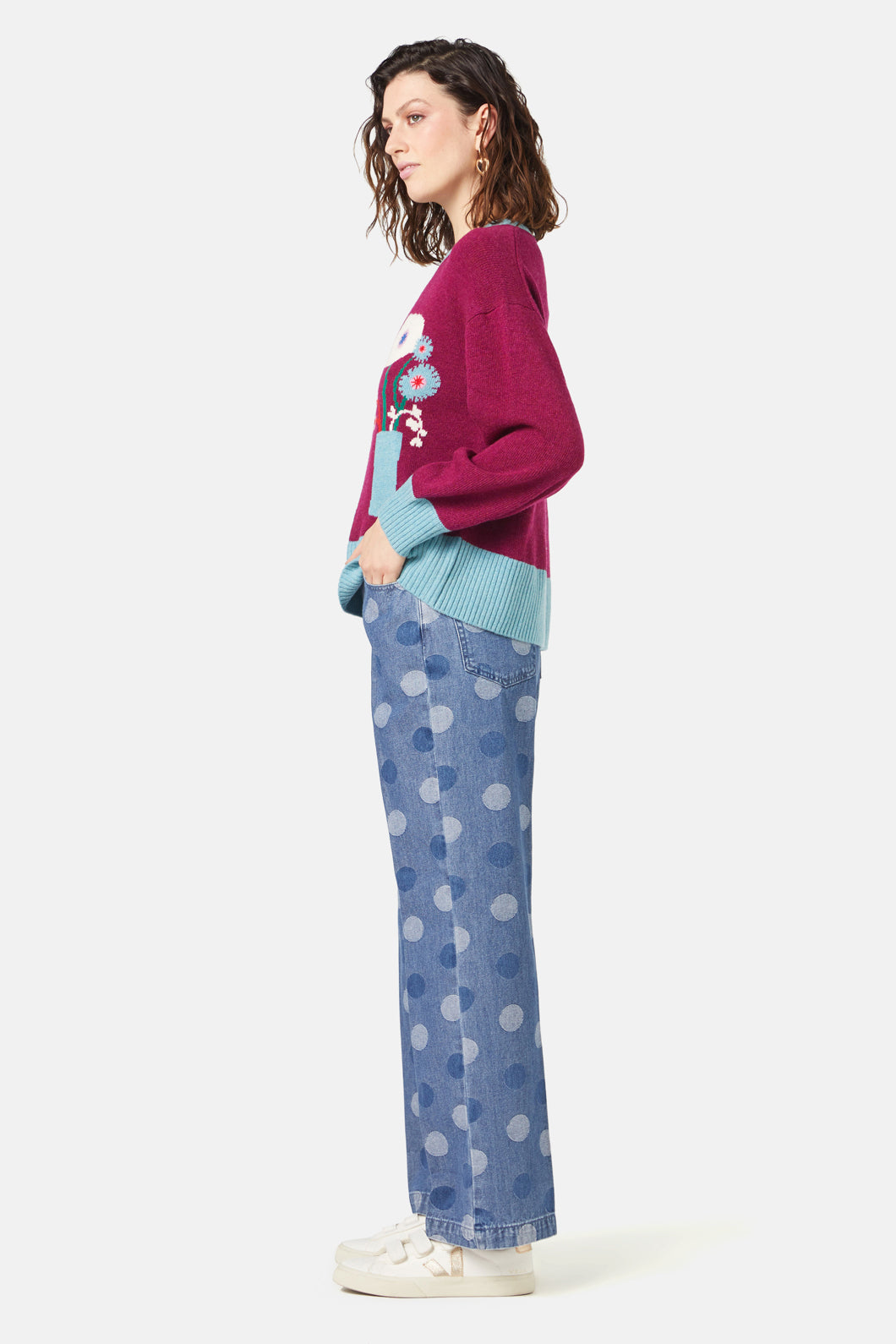 Gorman - Collage Notes Jumper - multi