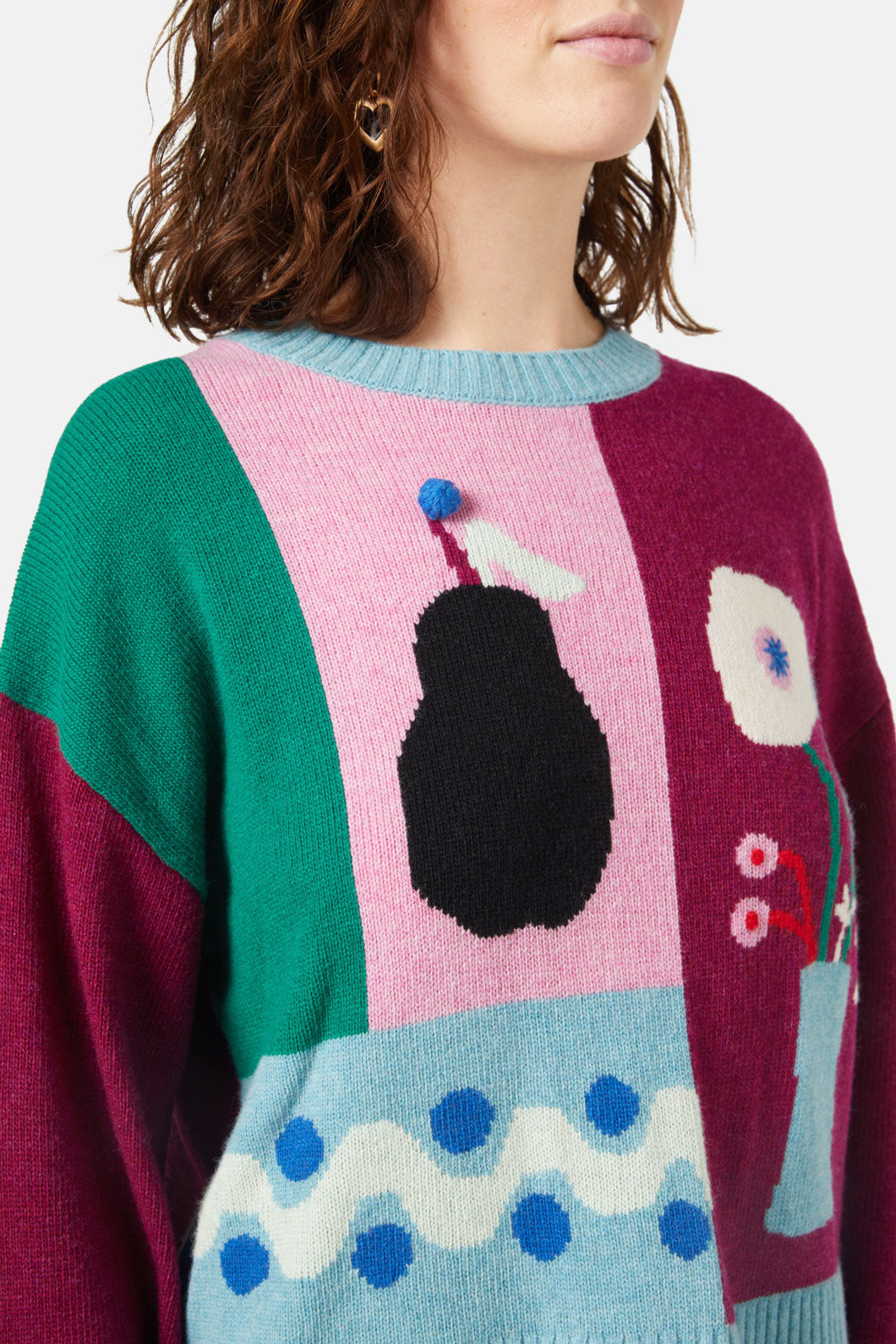 Gorman - Collage Notes Jumper - multi