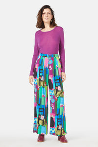 Gorman - Collage Notes Pant - print