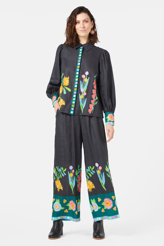 Gorman - Winter Waratah Pant - print