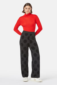 Gorman - On The Spot Knit Pant - black
