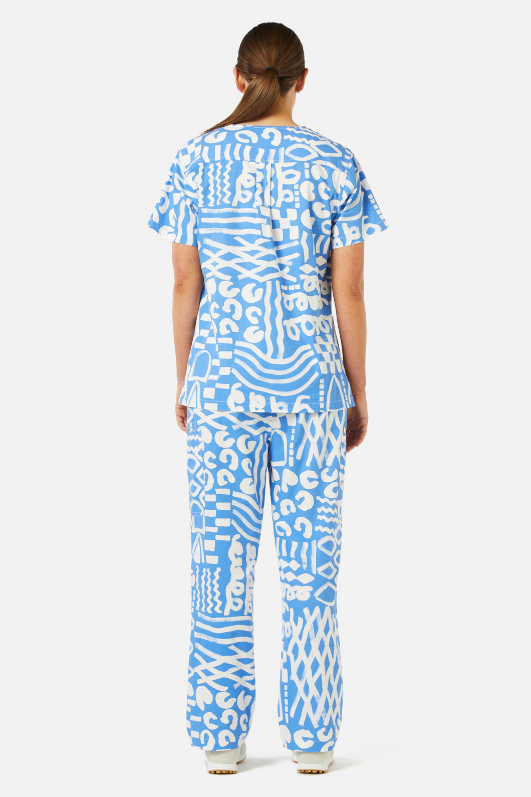 Gorman - Take Time Scrub Set - print