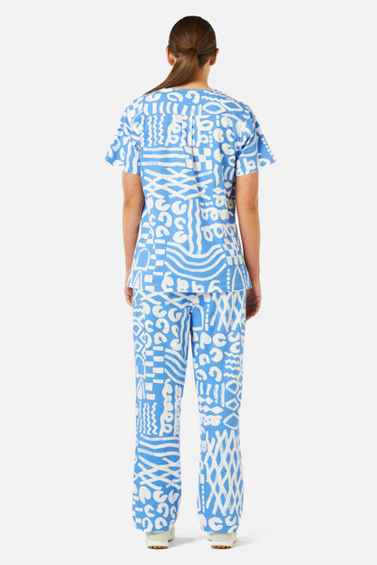 Gorman - Take Time Scrub Set - print