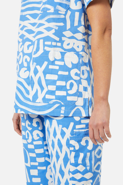 Gorman - Take Time Scrub Set - print