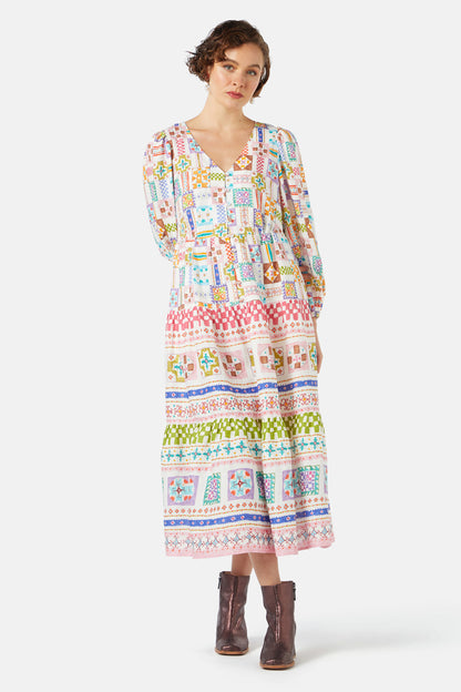 Gorman - Stained Glass Tiered Dress - print