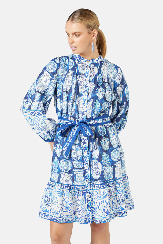 Gorman - Porcelain Paradise Party Dress - print