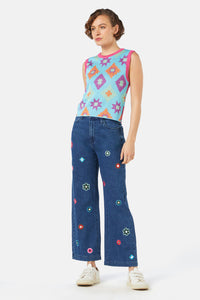 Gorman - Magic Carpet Reversible Knit Vest - multi