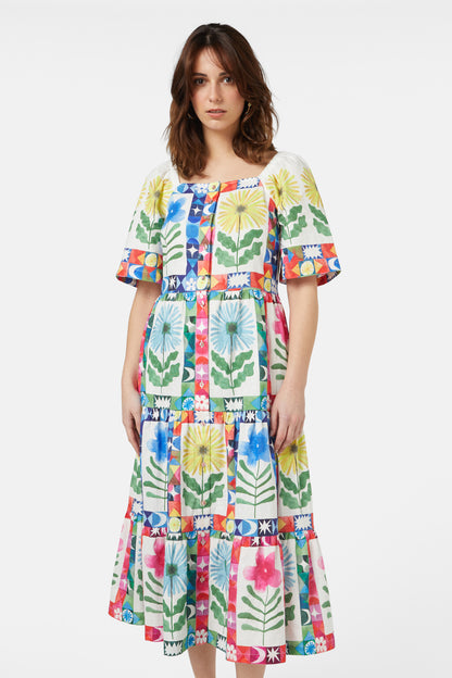 Gorman - Friends Of The Sun Long Dress - print