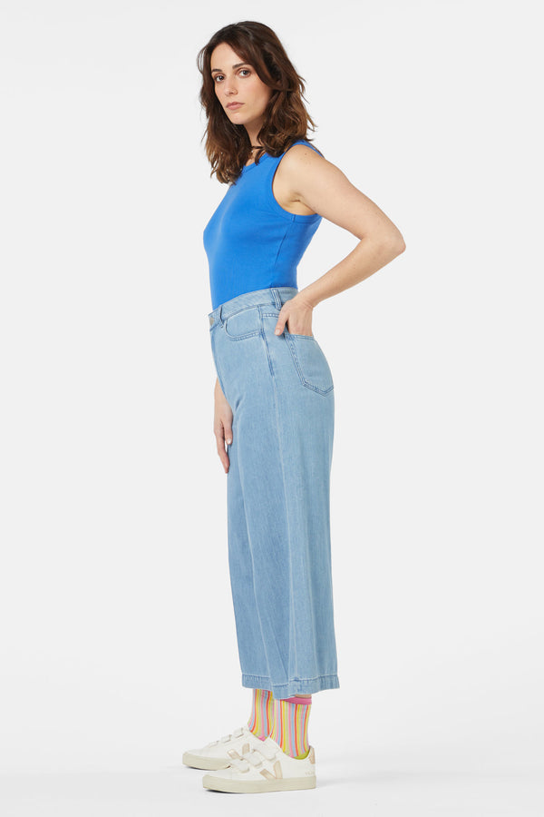 Gorman - Chloe Rib Tank - blue