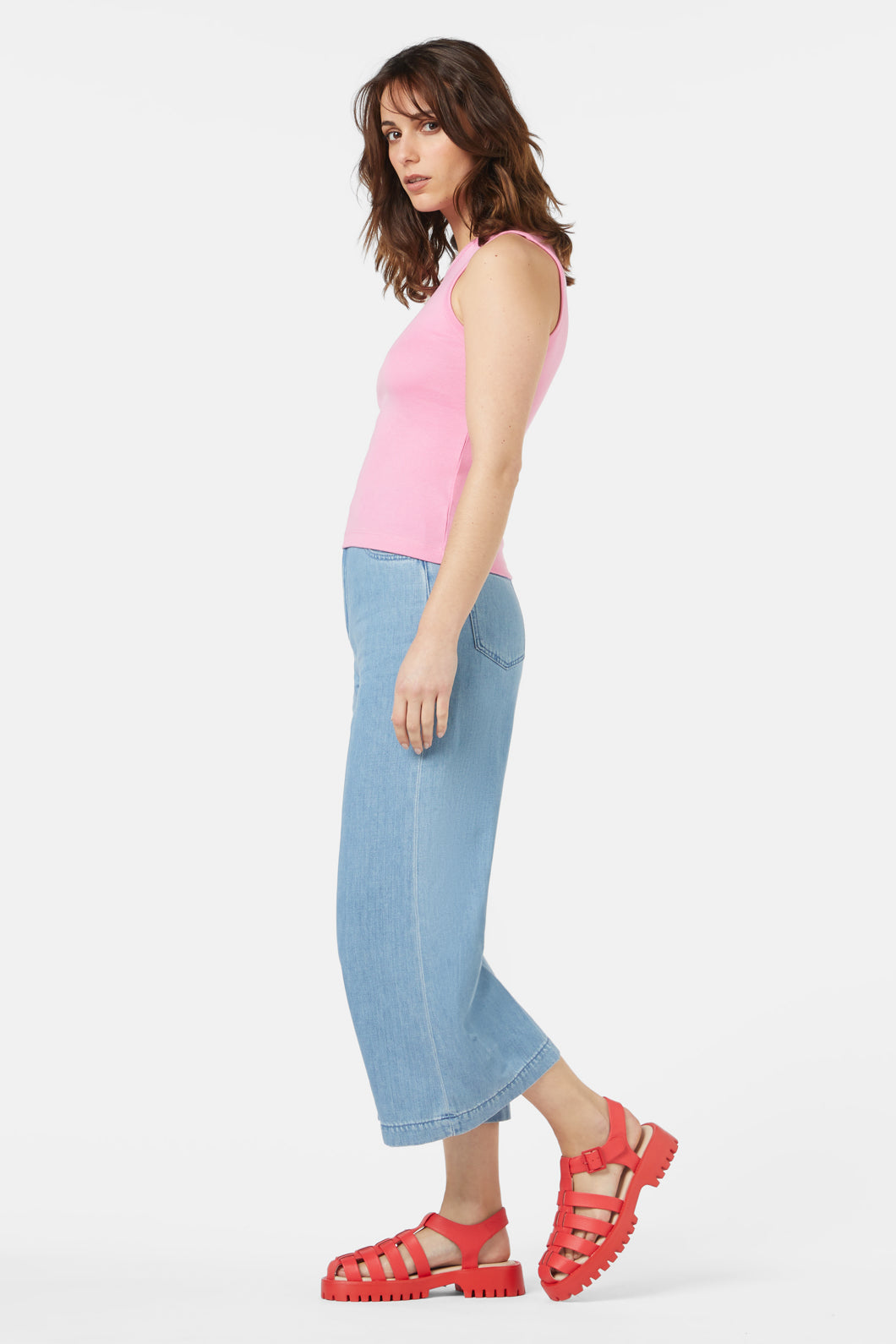 Gorman - Chloe Rib Tank - pink