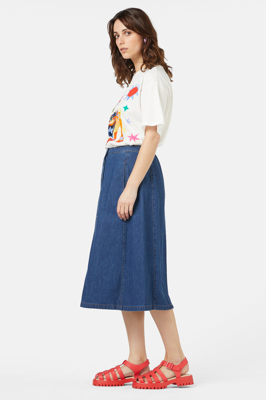 Gorman - Fiona Denim Skirt - indigo