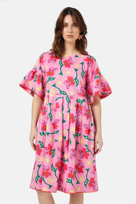 Gorman - Peruvian Lily Smock Dress - print