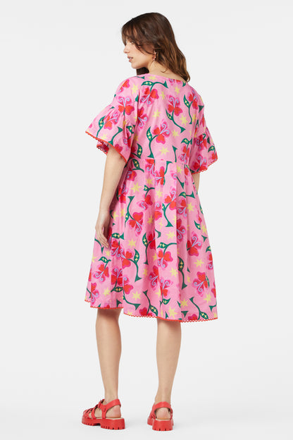Gorman - Peruvian Lily Smock Dress - print