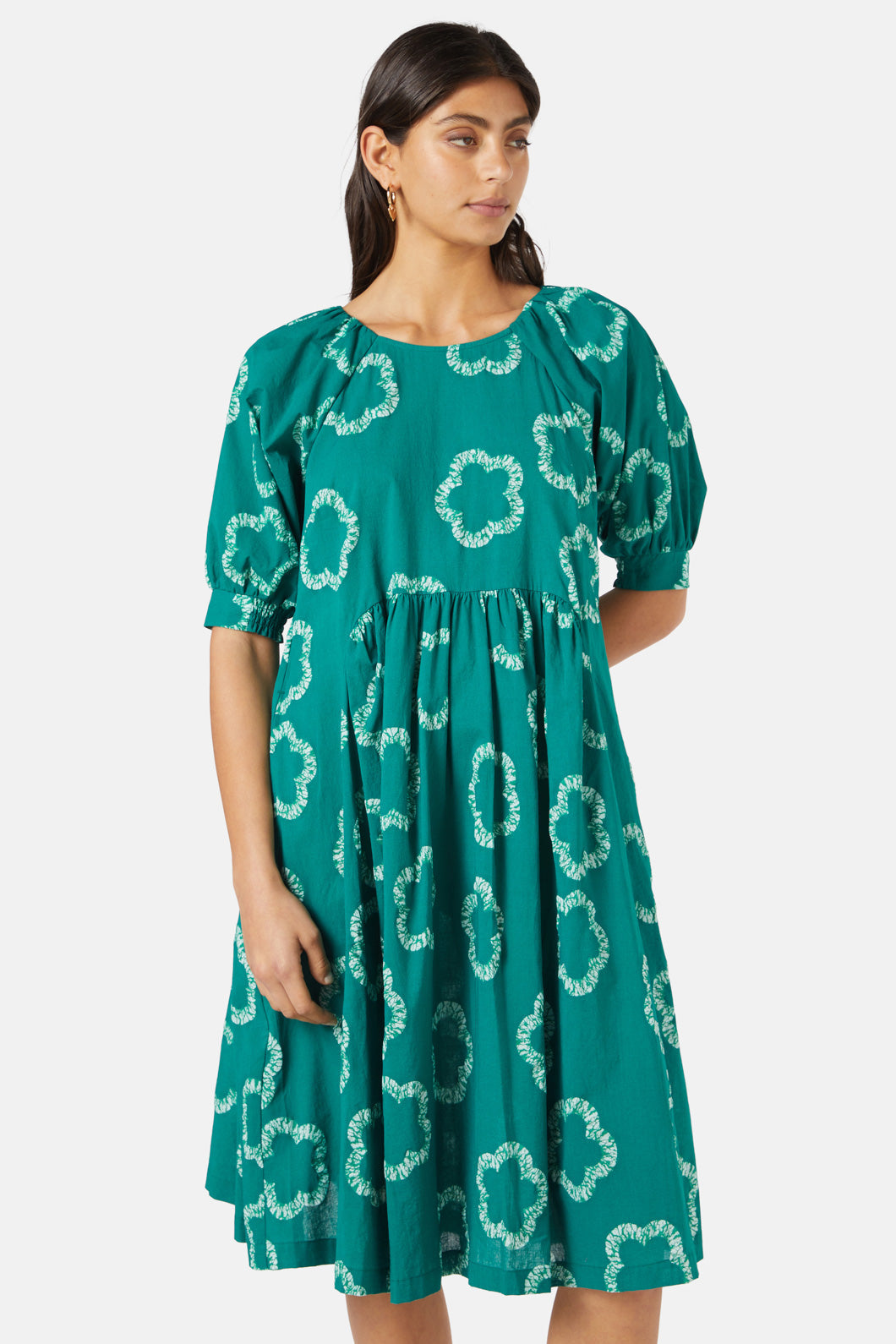 Clover Patch Smock Dress